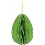 Papírové vajíčko k zavěšení – Ø 5 cm × 7 cm Barva: Bílá – Hledejceny.cz