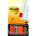 Samolepicí plastové záložky 3M Post-it Index, 43,2 x 25,4 mm, 50 lístků, oranžové – Hledejceny.cz