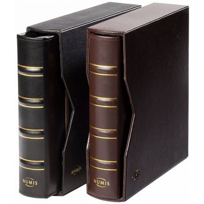 LEUCHTTURM Album NUMIS LEDER s kazetou Černá – Sleviste.cz