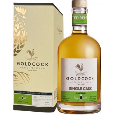 Gold Cock Black Stuff Stout finish 60,8% 0,7 l (karton) – Hledejceny.cz