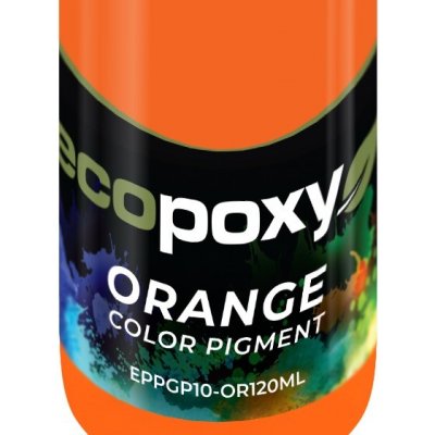 EcoPoxy Barevné pigmenty do pryskyřice oranžová 120 ml – Zbozi.Blesk.cz