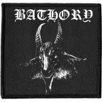 Bathory tkaná nášivka PES 100x100 mm, Goat (Square) – Zboží Dáma