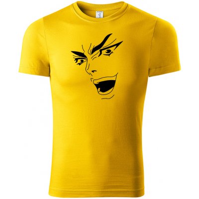 JoJo's Bizarre Adventure tričko Dio Face žluté
