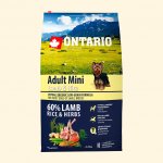 Ontario Adult Mini Lamb & Rice 6,5 kg – Zboží Mobilmania