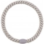 KKNEKKI Gumička do vlasů Kknekki Slim Linen, béžová barva, textil – Zboží Mobilmania