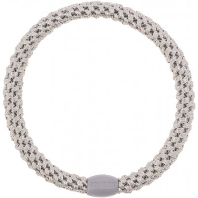 KKNEKKI Gumička do vlasů Kknekki Slim Linen, béžová barva, textil – Zboží Mobilmania