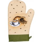 Frobyt Kuchyňská chňapka KÁVA, zelená, 28x18cm – Zboží Dáma