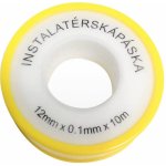Teflon.páska voda PROFI 12mmx0,1mmx10m – Hledejceny.cz