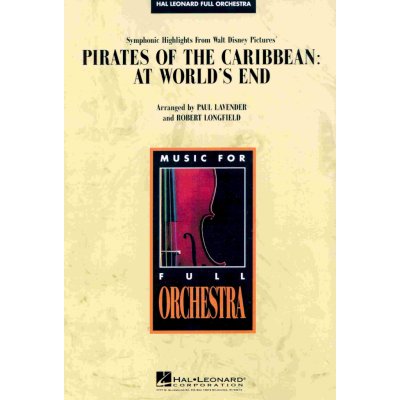 PIRATES OF THE CARIBBEAN AT WORLD&apos;S END full orchestra / partitura + party – Zbozi.Blesk.cz