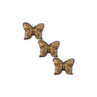 Čokoládová dekorace - MOTÝLCI / 12 kusů – Zboží Dáma