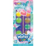 Colorino vodové barvy Follow your Dreams se štětcem 12 barev – Zboží Dáma