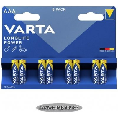 Varta Longlife Power AAA 8 ks 04903 121 418 – Zbozi.Blesk.cz