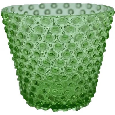 Váza, Svícen, Květináč, Mísa 16cm - Hobnail – Ananas – sv. zelená – Hledejceny.cz