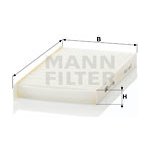 Filtr, vzduch v interiéru MANN-FILTER CU 21 005-2 – Hledejceny.cz