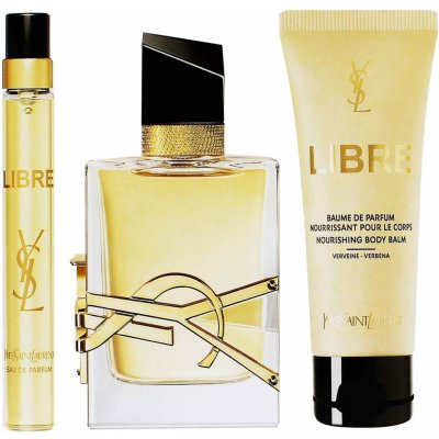 Yves Saint Laurent Libre EDP 50 ml + EDP 10 ml + Libre Body Balm parfémovaný balzám na tělo 50 ml – Hledejceny.cz