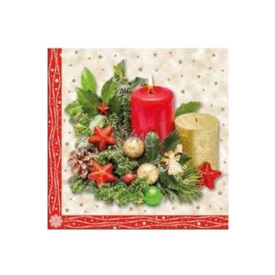 Aha ubrousky vánoční 33x33cm 3 V 20ks – Zboží Dáma