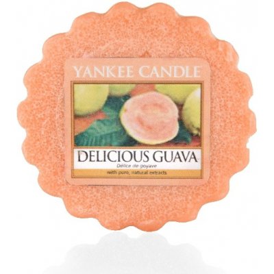 Yankee Candle vonný vosk do aromalampy Delicious guava 22 g – Zbozi.Blesk.cz