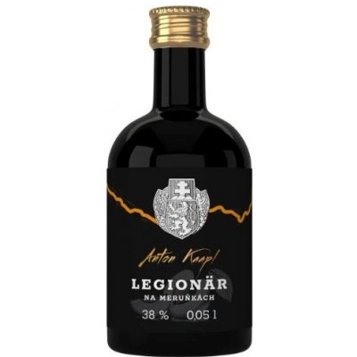 Anton Kaapl LEGIONÄR na meruňkách 38 % 0,05 l (holá láhev) – Sleviste.cz