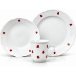 Český porcelán Dubí porcelánová souprava talíře dětská berušky 3 dílná – Hledejceny.cz