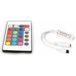 ECOLIGHT Dálkový IR ovladač k RGB LED pásku - 24 tlačítek – Hledejceny.cz