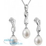 Pavona perlová souprava z říčních perel bílá 29041.1 – Zboží Mobilmania