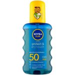 Nivea Sun Protect & Dry Touch neviditelný spray na opalování SPF50 200 ml – Hledejceny.cz