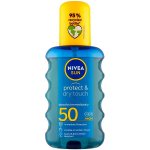 Nivea Sun Protect & Dry Touch neviditelný spray na opalování SPF50 200 ml – Zboží Dáma