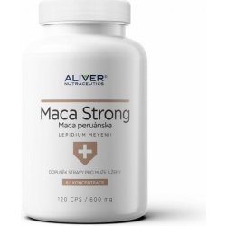 ALIVER Maca Strong 120 kapslí