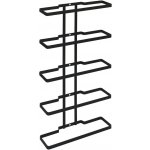 Metaltex Lava regál na víno černá 24 cm, 44 cm, 9 cm – Zboží Mobilmania