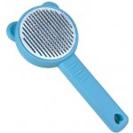 ANNAM Kartač na zvířata s tlačítkem na sundavaní chlupů 20 x 8 cm – Zboží Mobilmania