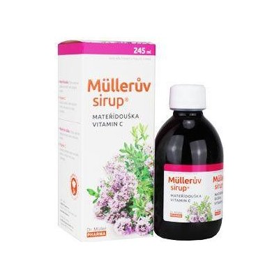 Dr. Müller Sirup Mateřídouškový a vit. C 245 ml – Hledejceny.cz
