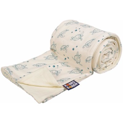 Kaarsgaren Dětská merino deka bio želvy zelené – Sleviste.cz