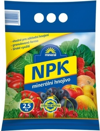 Nohelgarden Hnojivo NPK MINERAL granulované 2,5 kg