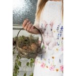 Clayre & Eef Kuchyňská zástěra Lavander Fields s králíčkem 70x85 cm – Hledejceny.cz
