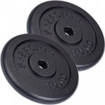 SCSports litina kotouče 2 x 10 kg 280 mm – Hledejceny.cz