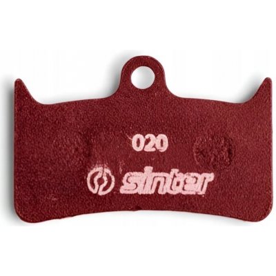 Sinter Hope brzdové destičky polymer červená – Zbozi.Blesk.cz