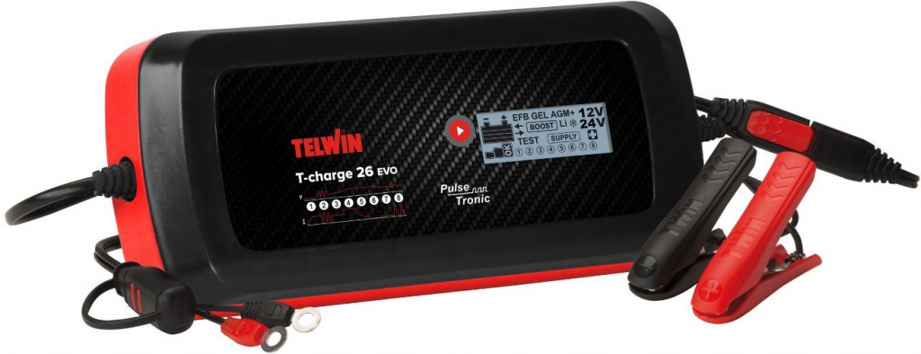 Telwin T-CHARGE 26 EVO boost 12/24V