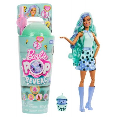 Mattel Barbie Pop! Série Reveal Bubble Tea zelený čaj HTJ21 – Zboží Mobilmania