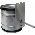 Dalap Klapka do potrubí uzavírací pro servopohon KTP 160 160 mm – Zboží Mobilmania