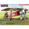 Sběratelský model Kovozávody Prostějov Sopwith Scooter „Monoplane No.1“ 1:72