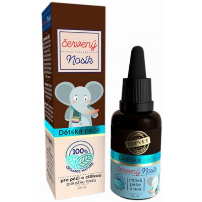 Green idea Červený nosík Green idea DĚTSKÁ PÉČE 25 ml – Zboží Dáma