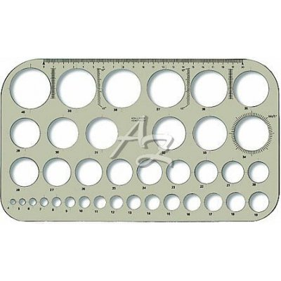 Šablona 749161 kružnice – Zboží Dáma