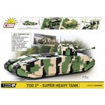 COBI 2544 World War II Britský supertěžký tank TOG2 – Zbozi.Blesk.cz