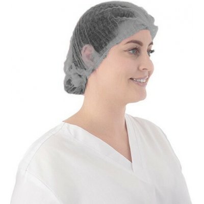 Espeon Čepice z netkané textilie, CLIP, 100 ks, černá Velikost: L (53 cm) – Sleviste.cz