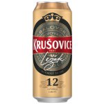 Krušovice 12 0,5 l (plech) – Zboží Dáma