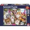 Puzzle Schmidt Kočičí selfie 500 dílků