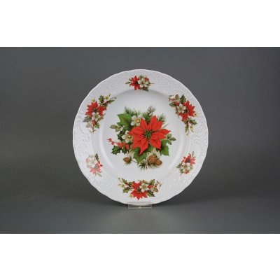 Bohemia Porcelán 1987 Talíř hluboký 24cm Opera Vánoční hvězda FBB – Zboží Dáma
