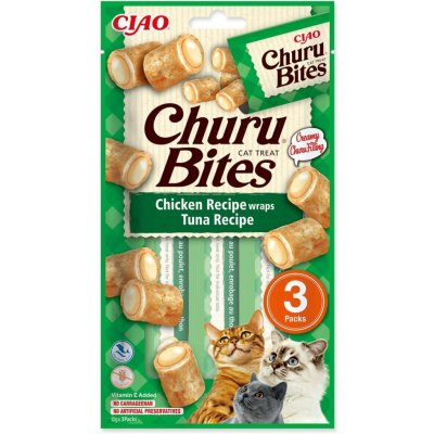 Churu Bites Chicken tuna wrap 3 x 10 g – Hledejceny.cz