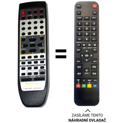 Dálkový ovladač Predátor Panasonic EUR7702KF0 – Hledejceny.cz
