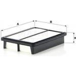 Vzduchový filtr MANN-FILTER C 26 032 (C26032) – Hledejceny.cz